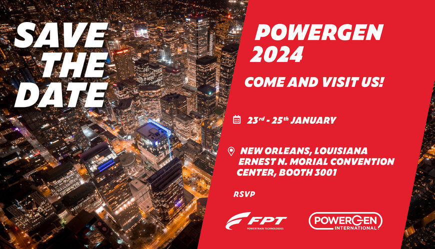 FPT INDUSTRIAL LIGHTS UP POWERGEN INTERNATIONAL 2024 WITH ITS GENERATION OF POWER 